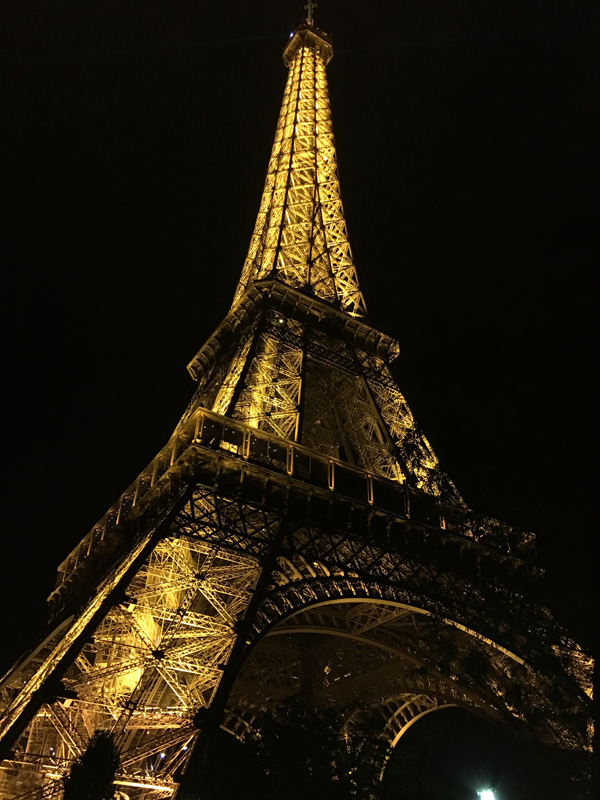パリ最終日の夜にパリのシンボルのことを想う･･･