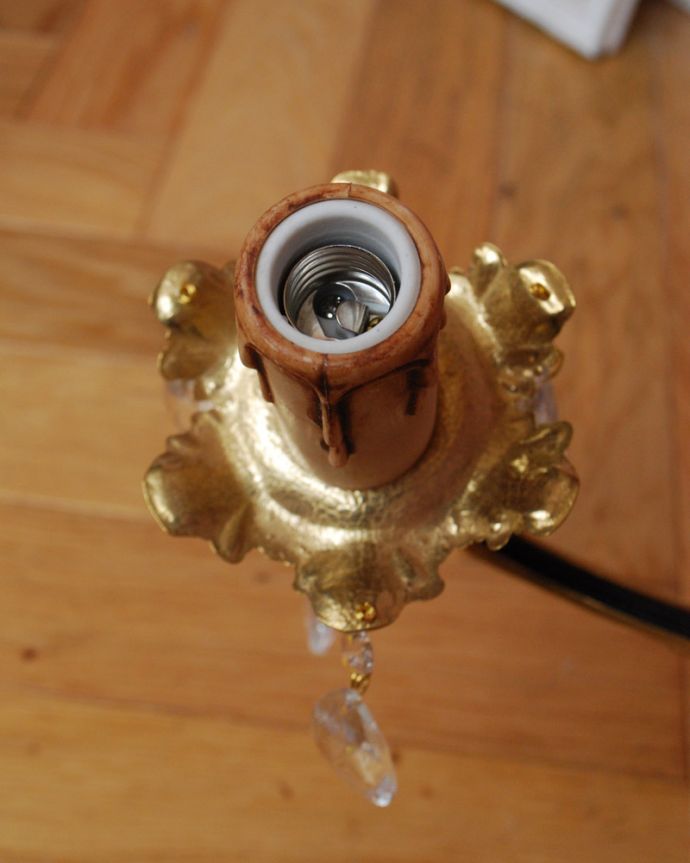 シャンデリア　照明・ライティング　Handleオリジナル シャンデリア（Ｅ17シャンデリア球付）。しっかりオーバーホウルをしたので、ご安心下さい。(cr-015)