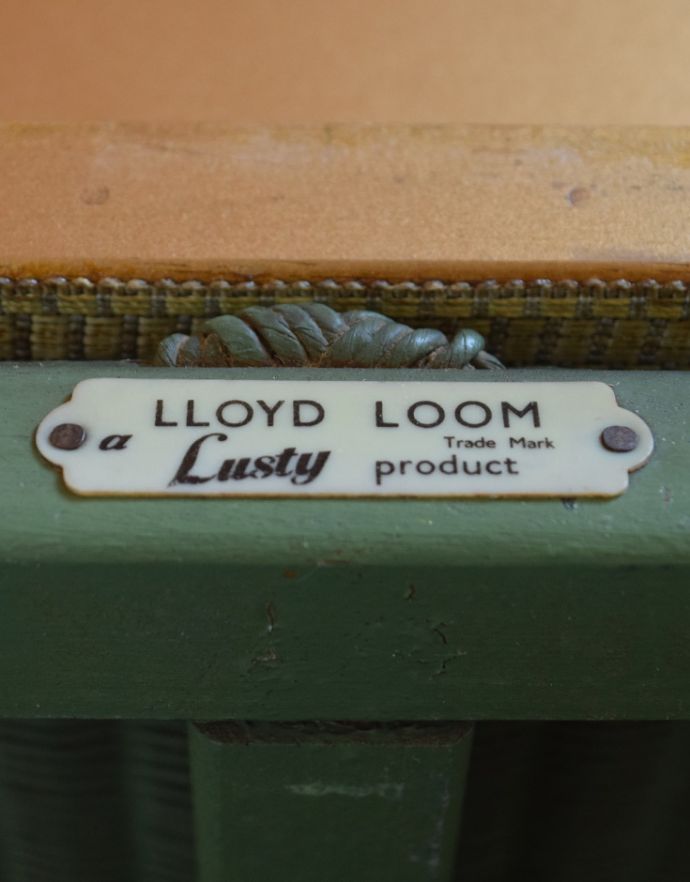 アンティーク|ロイドルーム アンティーク チェア アンティークのロイドルームボックスチェア(ベンチボックス)。ロイドルームのタグもキレイに残っています。(d-1196-f)