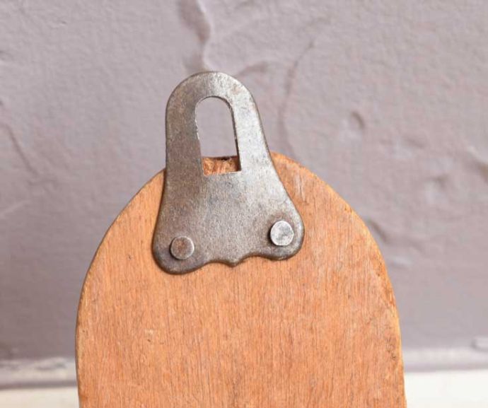 タオルハンガー・リング　アンティーク家具　イギリスアンティーク雑貨、キッチンクロスハンガー（タオルハンガー） 。ビスでしっかりと壁に固定してください。(d-1210-f)