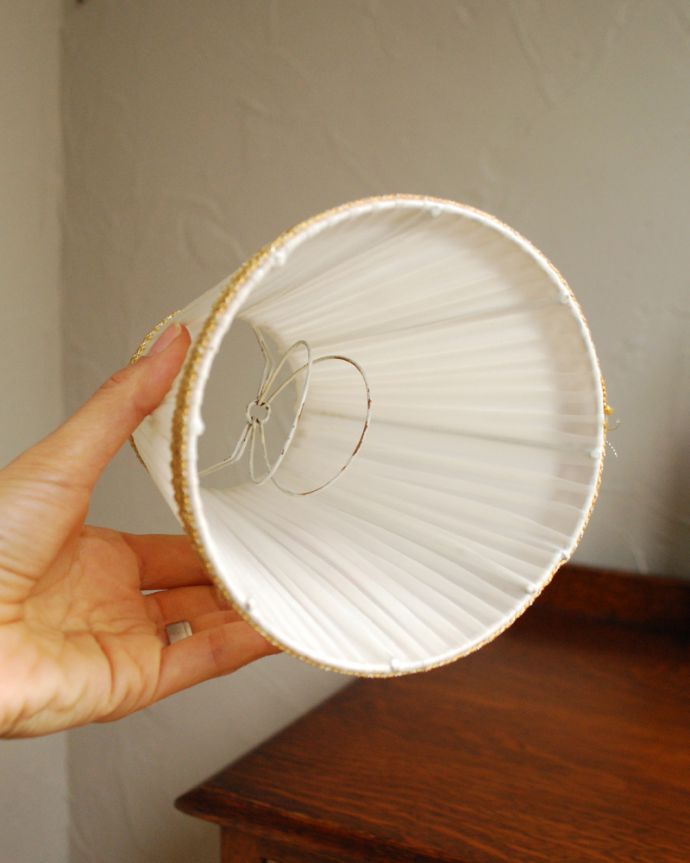 スタンドライト 照明・ライティング きらきら輝くアンティークテーブルシャンデリア(E17丸球付)。取り付けが簡単なクリップタイプです。(d-1434-z)