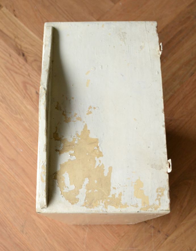 ウォールキャビネット アンティーク家具 フランスアンティーク、引き出し付きの スモール キャビネット。天板にも物が置けます。(d-839-f-1)