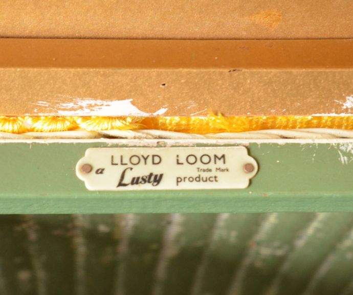 アンティーク｜ロイドルーム　アンティーク チェア　アンティークのロイドルームチェア、収納付きのスツール。タグが残っていました。(d-868-c)