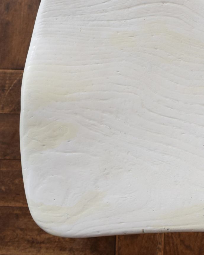 キッチンチェア アンティーク チェア ヨーロッパから届いたアンティークチェア、ペイントのキッチンチェア。座ぐりしてあるので座りやすいですよ。(d-886-c)