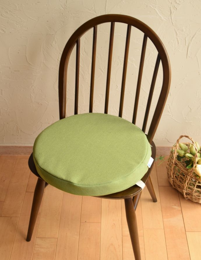 Handleオリジナルのアーコール用クッション（グリーン色）(ear-53