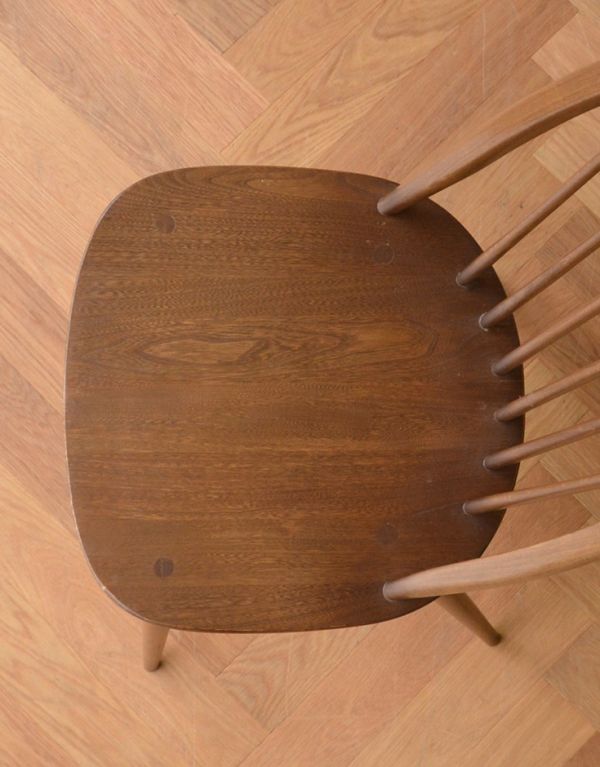 北欧スタイルのヴィンテージチェア、アーコール クエーカーチェア（6本