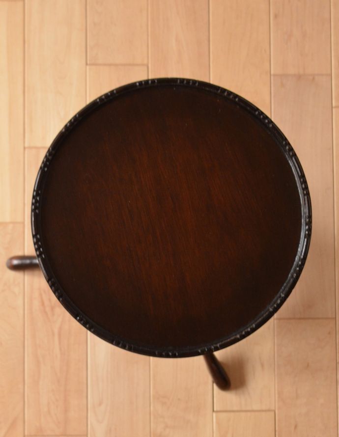 ロイドテーブル　アンティーク家具　クラシックな英国デザインのアンティークワインテーブル。天板です。(k-1416-f)