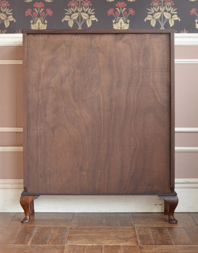 アンティークのキャビネット アンティーク家具 イギリスから届いたアンティーク家具、ガラス扉の木製のブックケース(本棚)。きちんとメンテナンスしてあるので、裏側もキレイです。(k-1424-f)