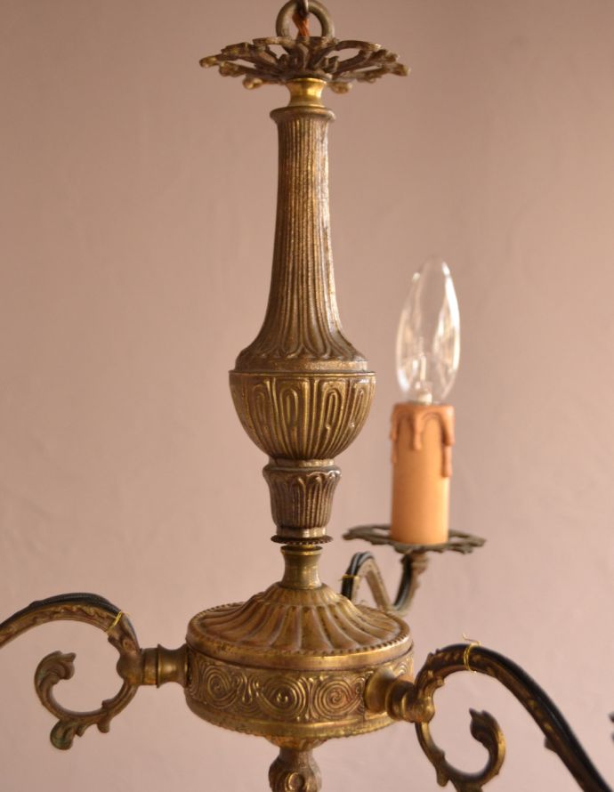 (真鍮)シャンデリア 3灯 クラシックデザイン(handle) 真鍮)シャンデリア 3灯 クラシックデザイン(handle) 真鍮)シャンデリア