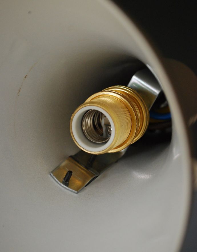 スタンドライト　照明・ライティング　アンティークのデスクランプAPEX90（ホワイト色のアングルポイズ）（Ｅ17シャンデリア球付）。しっかりオーバーホウルをしたので、ご安心下さい。(k-1556-z)