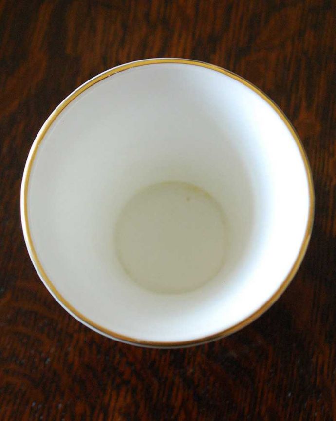テーブルウェア(食器)　アンティーク雑貨　COALPORT（コールポート）のアンティークフラワーベース、MING ROSE（ミングローズ）。アンティークなので多少のキズ・汚れがある場合があります。(k-2090-z)