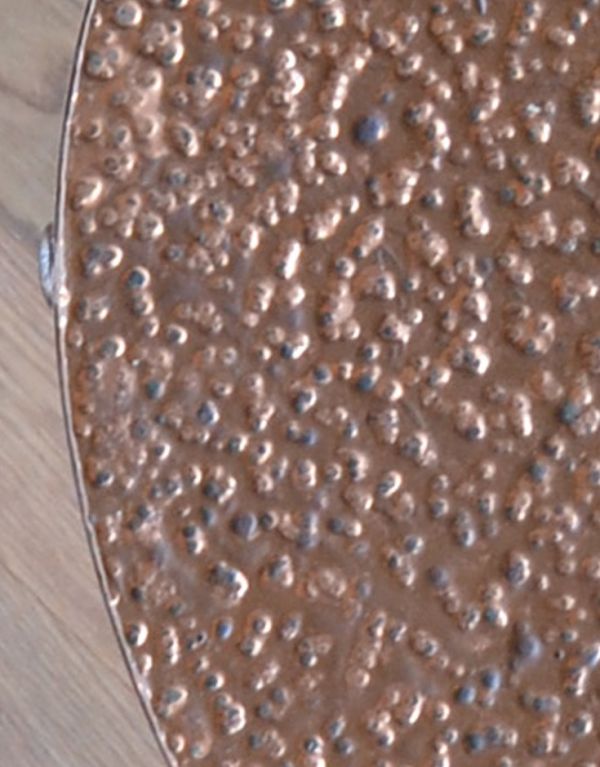 ロイドテーブル　アンティーク家具　1960年代のアンティーク パブ テーブル。ゴールドの天板。(k-550-f)