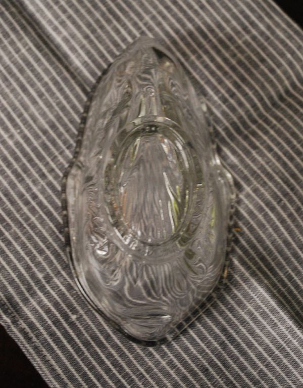 アンティークガラスのキッチン雑貨 ウサギのゼリーモールド（大）(m