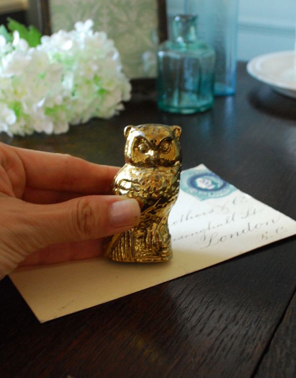 置物 真鍮 ブラス レトロ Brass アンティーク オブジェ 装飾品