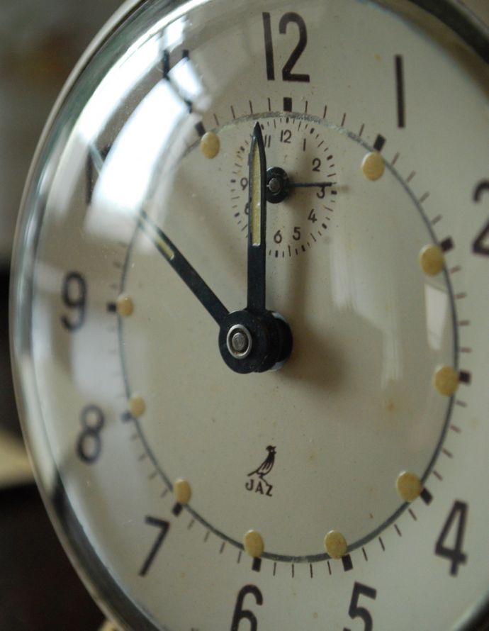パリの時計メーカーJAZ社のクロック（目覚まし時計）(m-1475-z