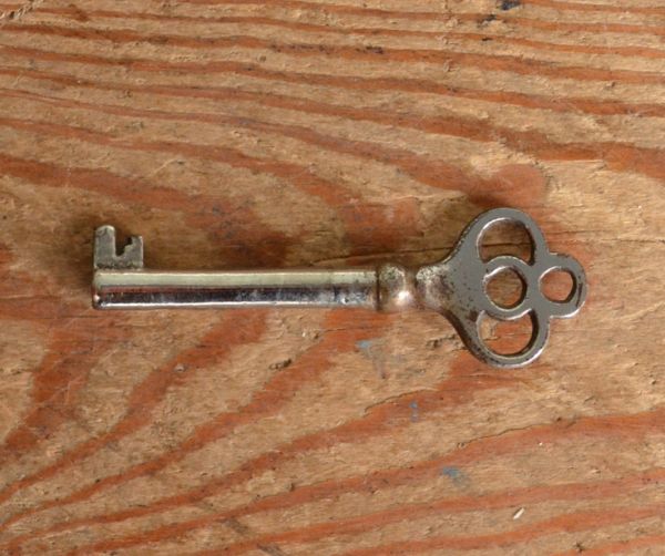 アンティークのキャビネット アンティーク家具 英国テイストのアンティーク家具、お花の彫りが入ったキャビネット。アンティークの鍵です。(m-365-f)