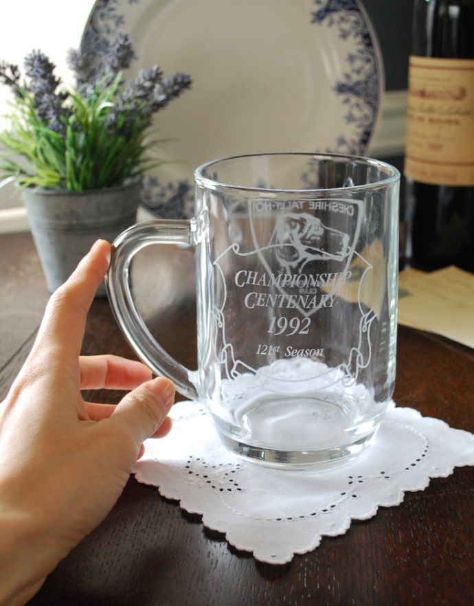 便利に使えるアンティークガラスの食器