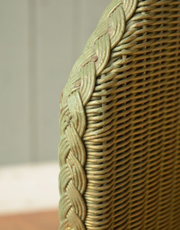 ロイドルーム アンティーク家具 イギリスのアンティークの家具、ロイドルームスクリーン。可愛い編み目模様もロイドルームの魅力の一つ。(q-592-f)