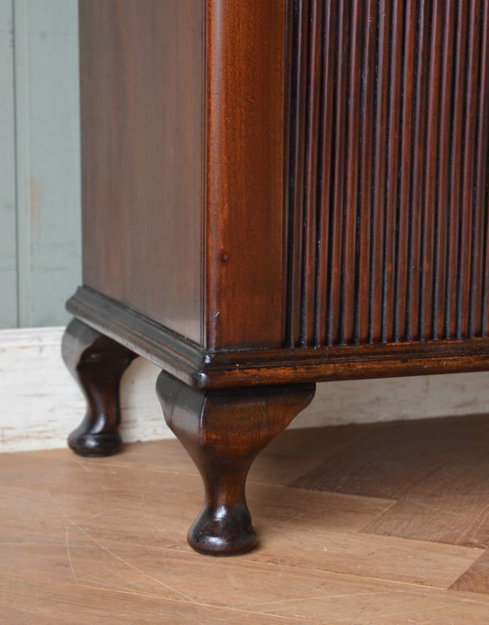 アンティークのキャビネット　アンティーク家具　マホガニー材の美しい英国のアンティーク家具、ファイルキャビネット 。きちんと支えます。(q-657-f)