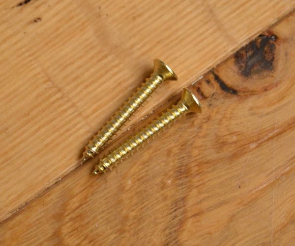 洗面・トイレ 住宅用パーツ 真鍮ペーパーホルダーツイン(ゴールド)。ビスもセットでお届けします。(sa-249)