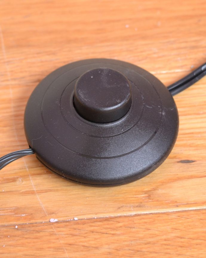 スタンドライト　照明・ライティング　インダストリアルなフロアライト（電球なし）。フットスイッチタイプで、点灯、消灯の切り替えができます。(TL-0033)