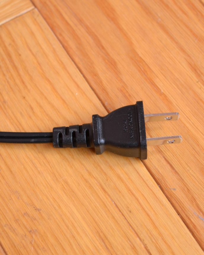 スタンドライト　照明・ライティング　インダストリアルなフロアライト（電球なし）。コンセントはブラックカラーです。(TL-0033)