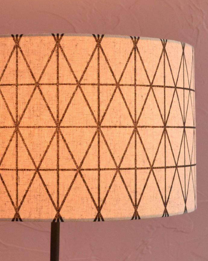 スタンドライト 照明・ライティング 木製スタンド×布シェードがお洒落な北欧スタイルのフロアライト(IV)(電球なし)。柔らかな明かりの布シェード。(TL-0035)