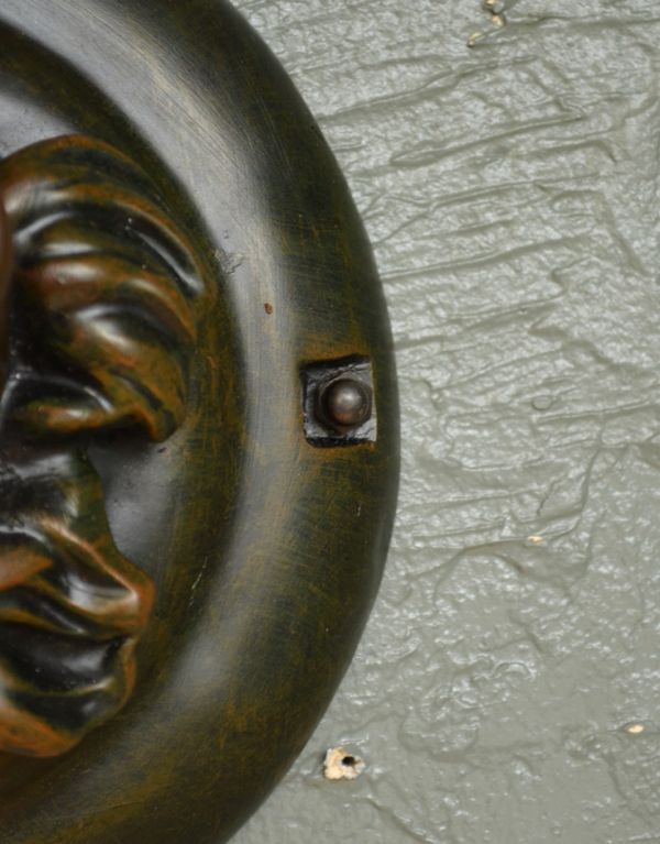 壁付けブラケット 照明・ライティング アンティーク風エンジェルウォールブラケットランプ(ブラウン)(E12ナツメ球付)。2箇所壁に固定してお使い下さい。(wr-081)