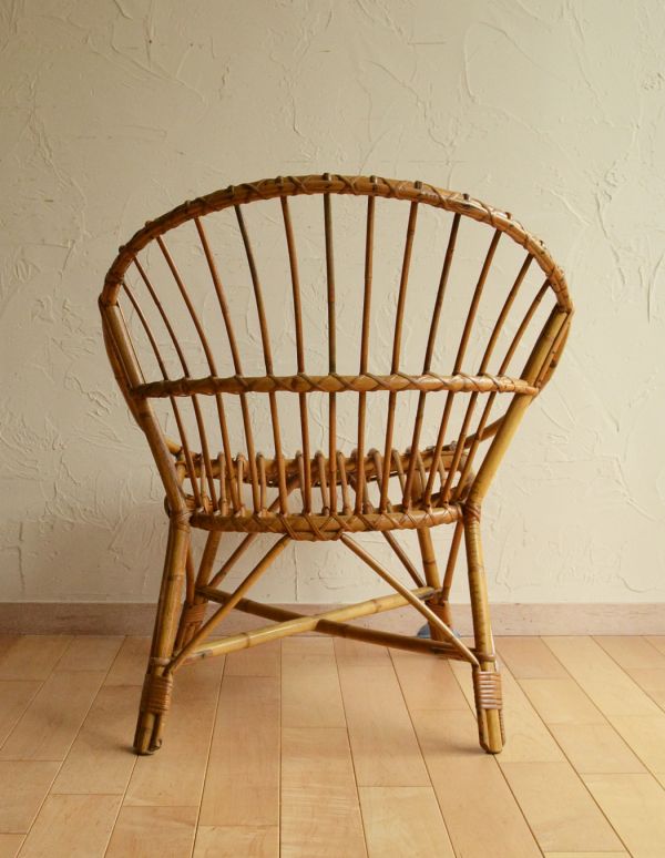 大人気のフランスの椅子、ビンテージの美しいバンブーチェア(x-396-c