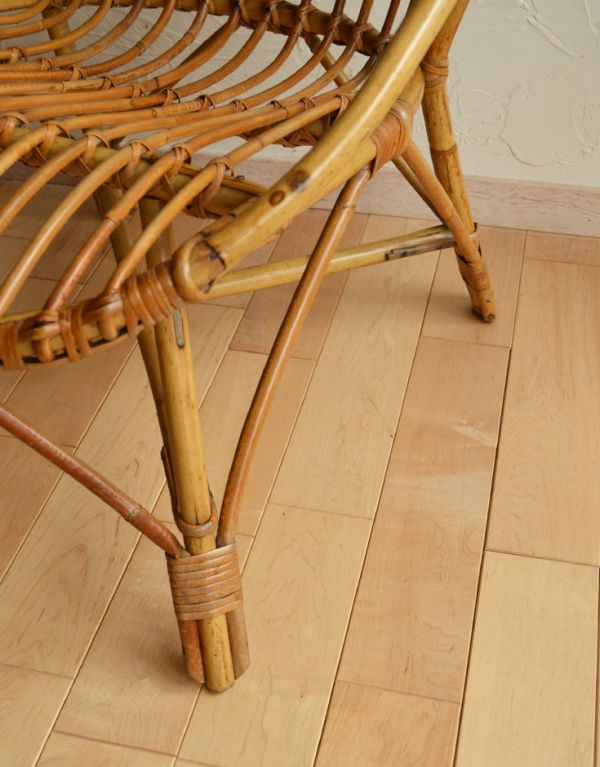 大人気のフランスの椅子、ビンテージの美しいバンブーチェア(x-396-c