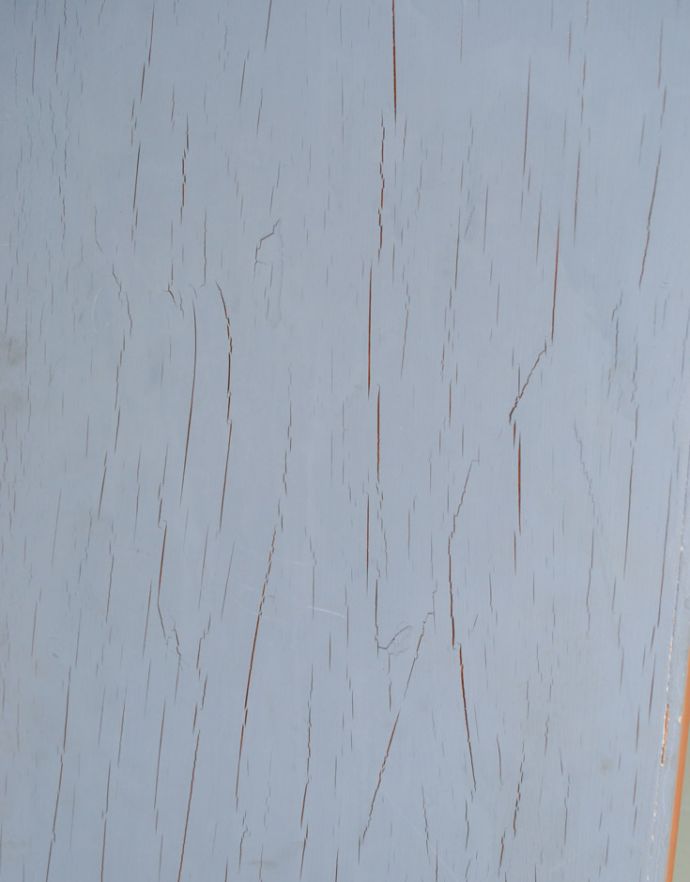 アンティークのキャビネット　アンティーク家具　フランスのアンティーク家具、ペイント仕上げのスリムなガラスキャビネット。。(x-849-f)