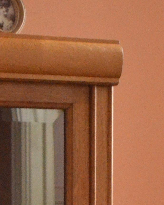 アンティークのキャビネット アンティーク家具 お片付けが楽しめるアンティーク家具、引き出し付きのスタッキングブックケース(本棚)。さり気なく施した装飾。(x-902-f)