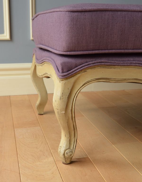 ヴィオレッタ　クラシック調　スツール フットスツール | アンティークショップ ジェオグラフィカ ｜E-SHOP