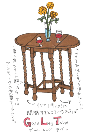 テーブルイラスト