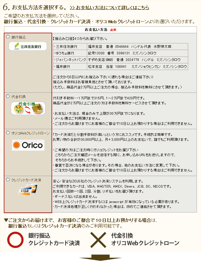 ご注文方法