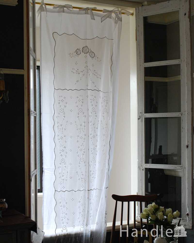 フランスから届いたウィンドカーテン（Curtain Soir d Ete） (cf-1077)