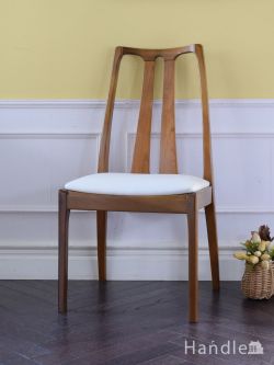 アンティークチェア・椅子  おしゃれなビンテージ家具、ネイサン社の北欧スタイルのダイニングチェア