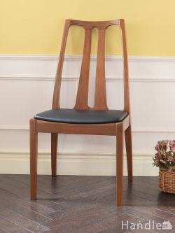 アンティークチェア・椅子  おしゃれなビンテージのダイニングチェア、ネイサン社の北欧スタイルのチェア