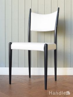 アンティークチェア・椅子  G-PLANのおしゃれなビンテージの椅子、トラー＆ブラックのダイニングチェア