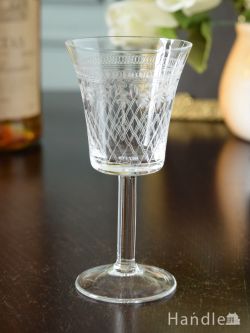 PALL MALL社「レディ・ハミルトン」シリーズのグラス、イギリスのアンティークグラス