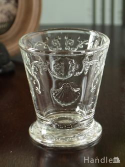 インテリア雑貨 ガラスコップ フランスから届いたおしゃれなグラス、ラ・ロシェール社のゴブレット （ヴェルサイユ）