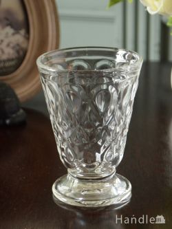 インテリア雑貨 ガラスコップ フランスから届いたおしゃれなグラス、ラ・ロシェール社のゴブレット（リオネ）