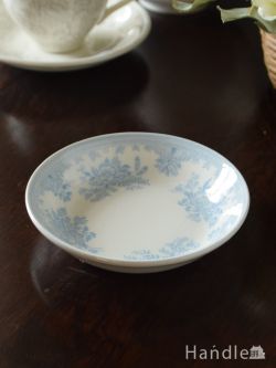インテリア雑貨 プレート皿 英国バーレイ社の食器、ブルーアジアティックフェザンツのフルーツプレート