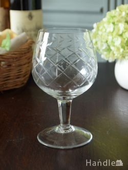 インテリア雑貨 ガラスコップ フランスのおしゃれなグラス、コントワール・ドゥ・ファミーユのステムグラス （EOLINE）