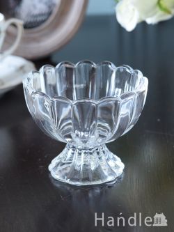 インテリア雑貨 ボウル食器 小ぶりなサイズが可愛いガラスの食器、おしゃれなデザートグラス