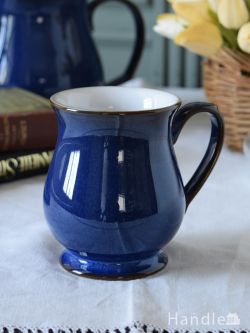 インテリア雑貨 紅茶カップ イギリスから届いたデンビー社（DENBY）のクラフトマンズマグ、Imperial Blue （インペリアルブルー）