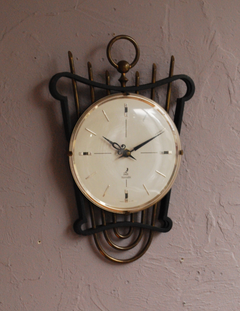 パリの時計メーカーJAZ社の壁掛け時計（ウォールクロック） (m-1474-z)