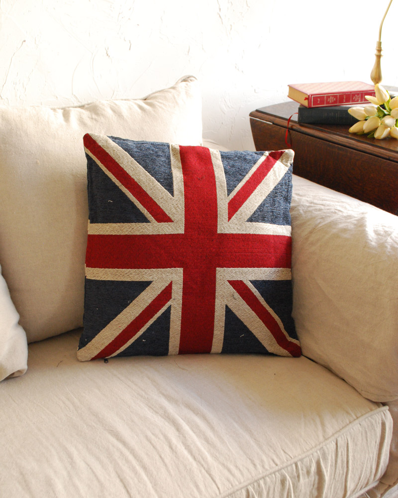 イギリス国旗のクッション（イングランド）45×45 (n10-013)