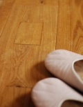 ハンドル アンティーク オークの床