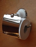 ペーパーホルダー(シルバー・デザインD)